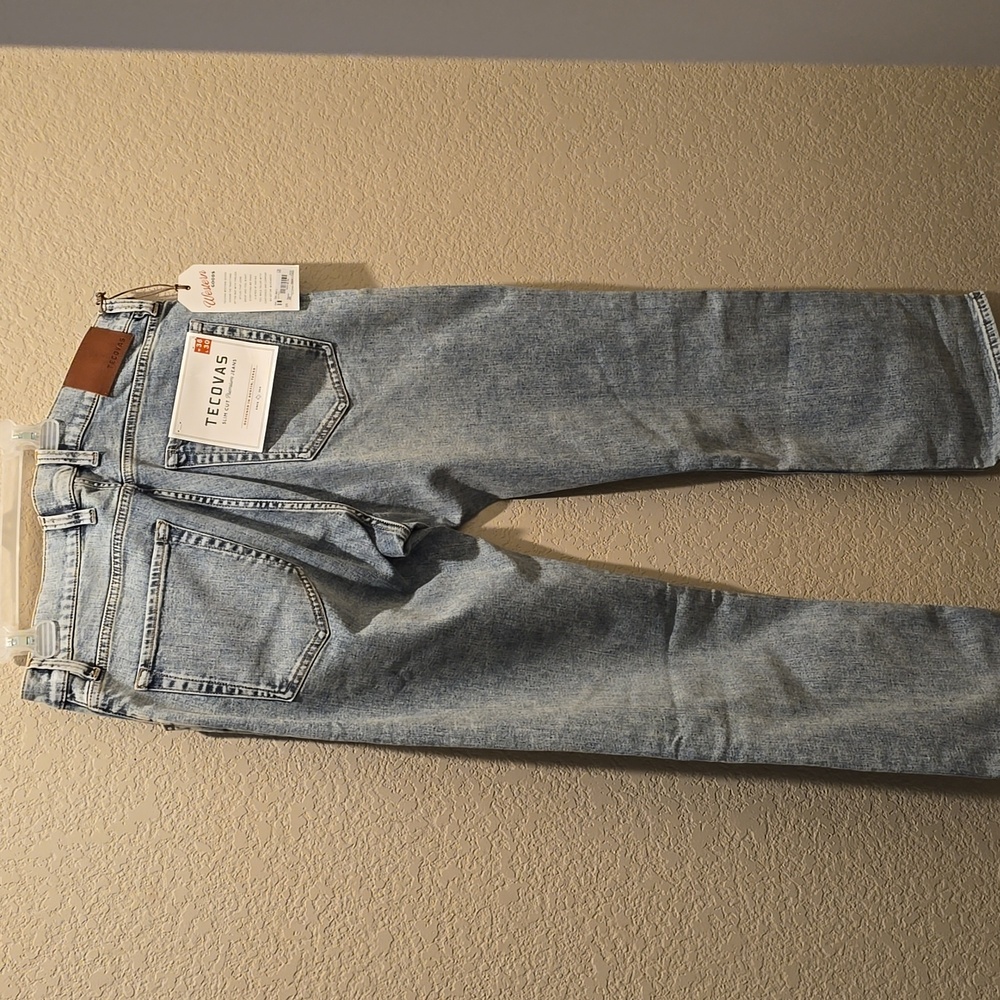 Tecovas Mens Jeans Size 36 W 30 L Light Denim